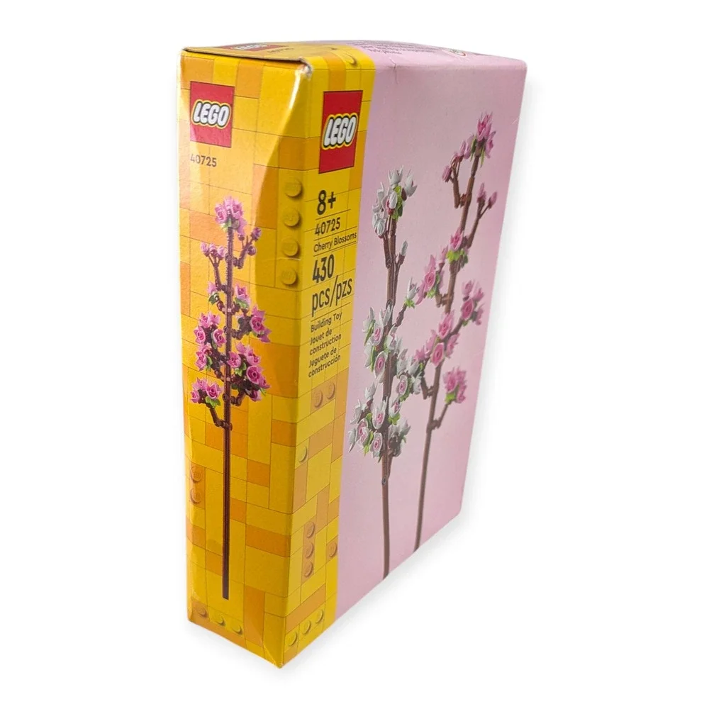 LEGO Cherry Blossoms 40725 Botanical Collection Building Set 430 Pieces Pink‎